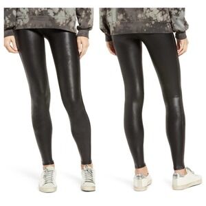 SPANX Faux Leather Leggings (XS)